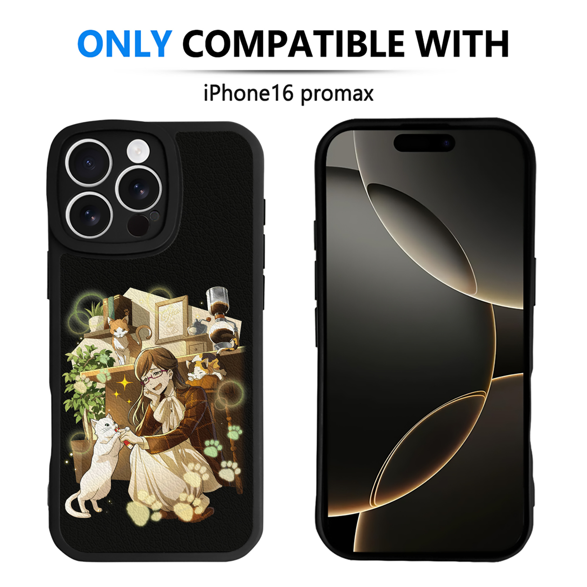 （画像用） 文豪ストレイドッグス Bungo Stray Dogs 【iPhone 16シリーズ対応】シリコンスマホケース（レザー調） 材質：シリコン